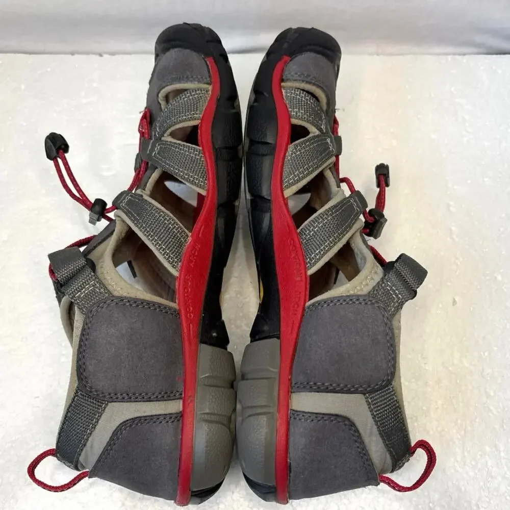 KEEN Kids' Seacamp II CNX-C 1014126 Sandals Shoes Magnet Racing Red SIZE 6